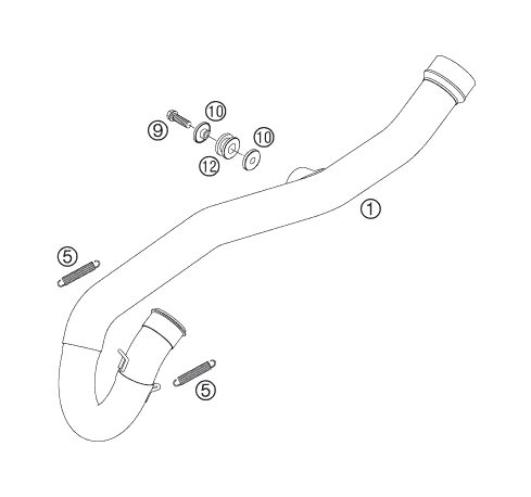 Náhled schématu EXHAUST SYSTEM