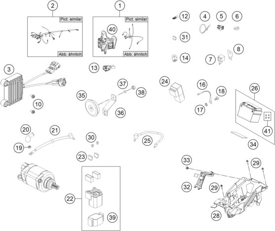 Náhled schématu WIRING HARNESS