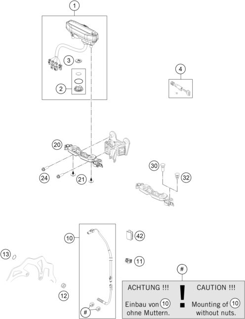 Náhled schématu INSTRUMENTS / LOCK SYSTEM