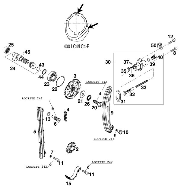 Náhled schématu TIMING DRIVE
