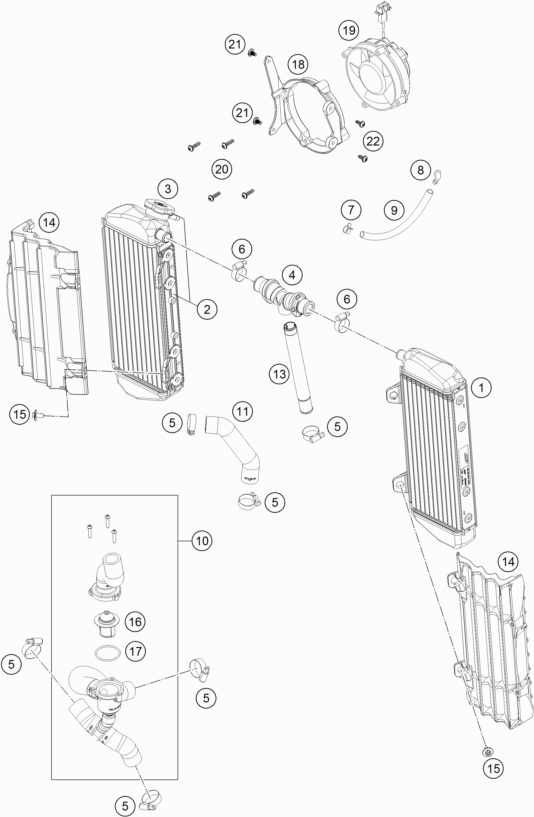 Náhled schématu COOLING SYSTEM