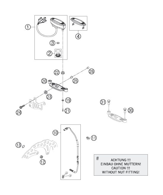 Náhled schématu INSTRUMENTS / LOCK SYSTEM