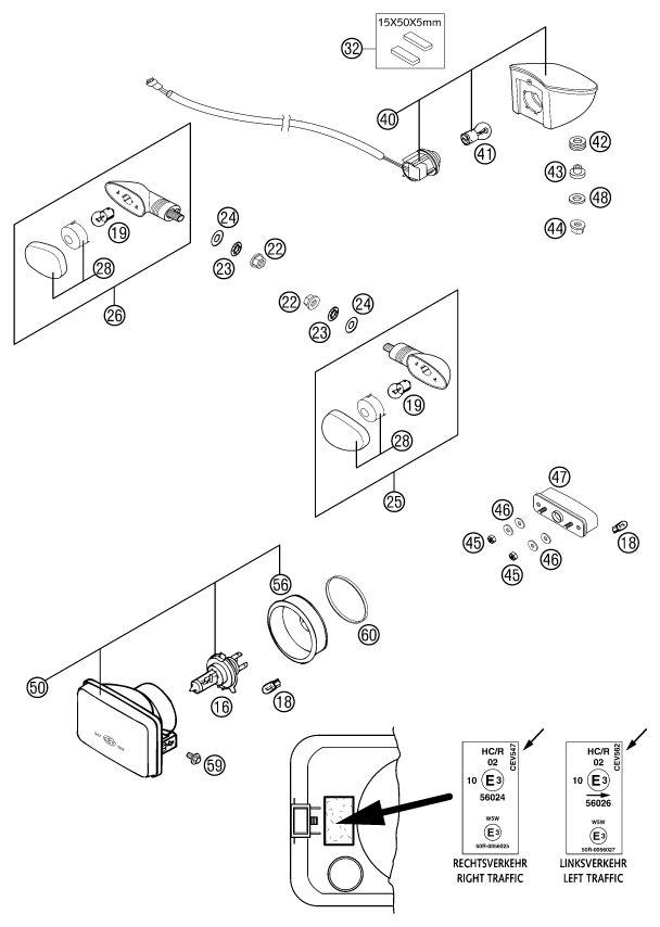 Náhled schématu LIGHTING SYSTEM