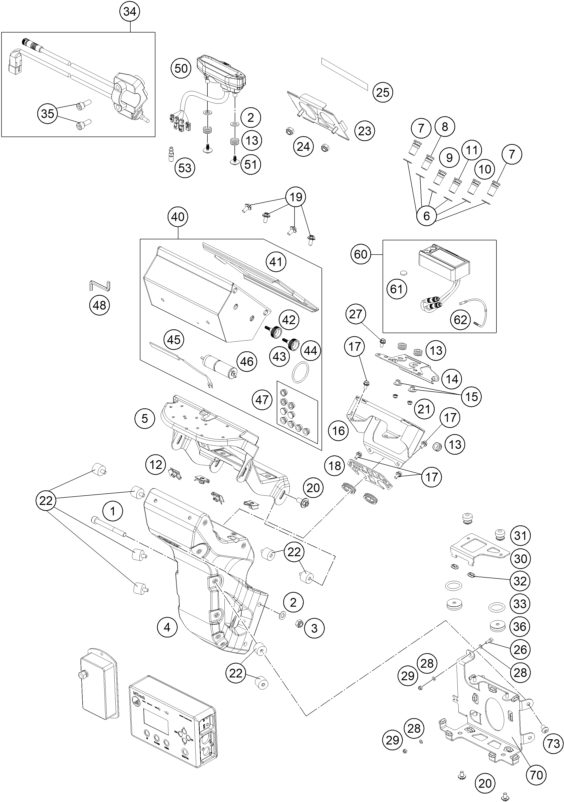 Náhled schématu INSTRUMENTS / LOCK SYSTEM