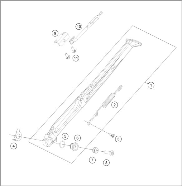 Náhled schématu SIDE / CENTER STAND