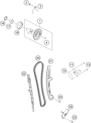 Náhled schématu TIMING DRIVE