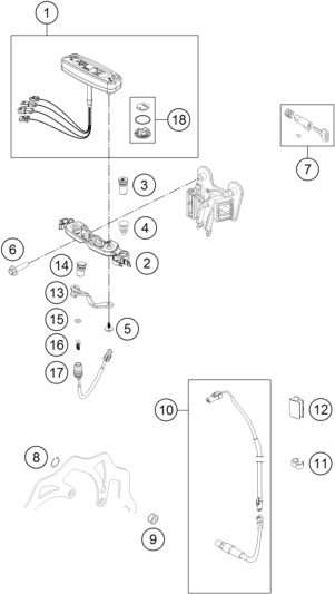 Náhled schématu INSTRUMENTS / LOCK SYSTEM