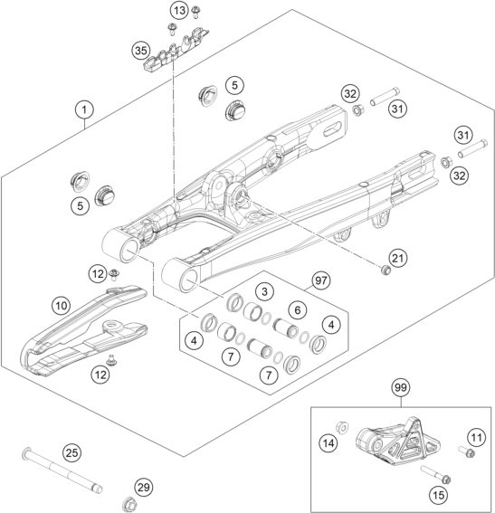 Náhled schématu SWING ARM