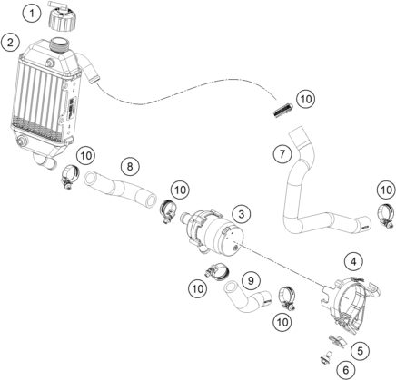 Náhled schématu COOLING SYSTEM