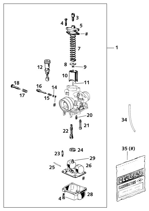 Náhled schématu CARBURETOR