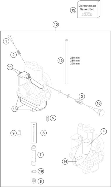 Náhled schématu CARBURETOR