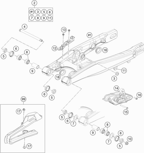 Náhled schématu SWING ARM