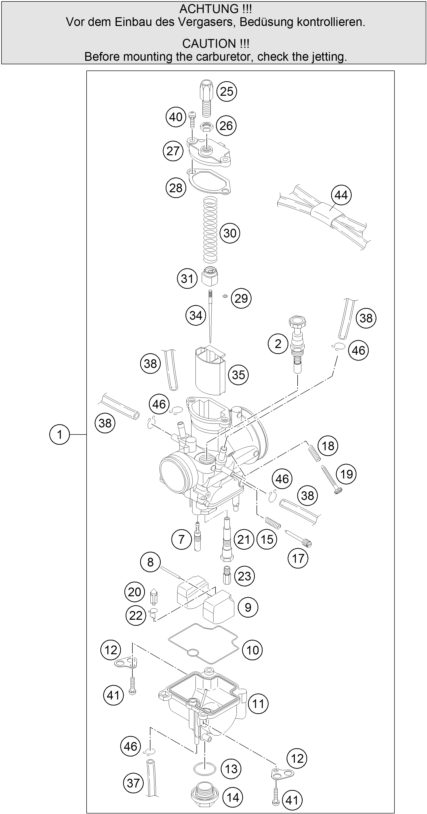 Náhled schématu CARBURETOR