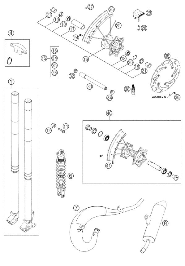 Náhled schématu NEW PARTS