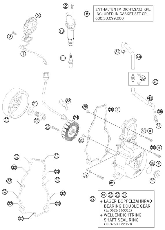 Náhled schématu IGNITION SYSTEM