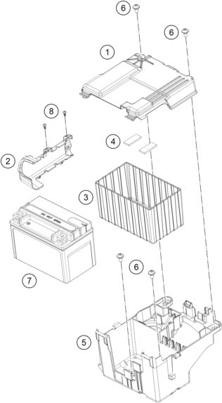 Náhled schématu BATTERY