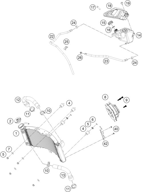 Náhled schématu COOLING SYSTEM