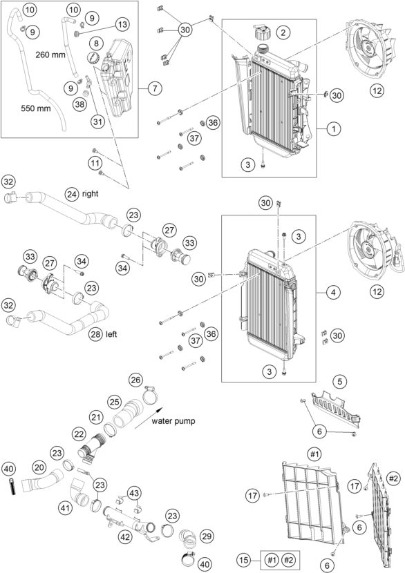 Náhled schématu COOLING SYSTEM