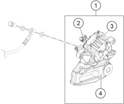 Náhled schématu REAR BRAKE CALIPER