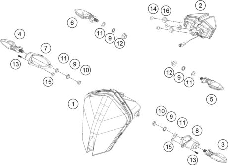 Náhled schématu LIGHTING SYSTEM