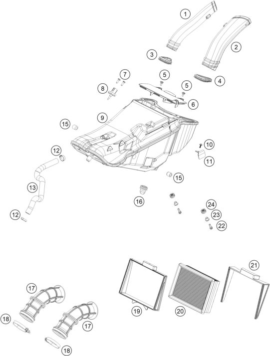 Náhled schématu AIR FILTER
