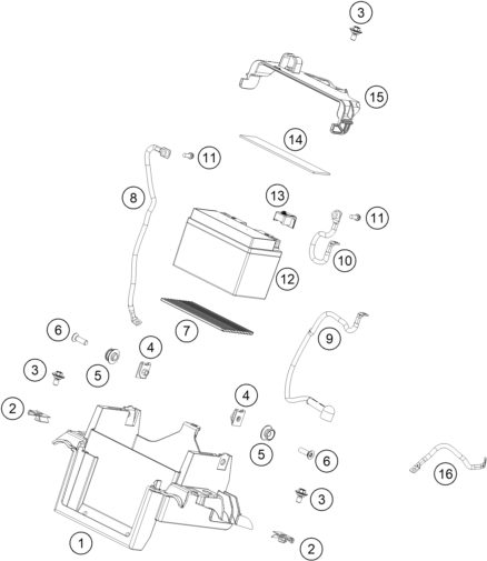 Náhled schématu BATTERY