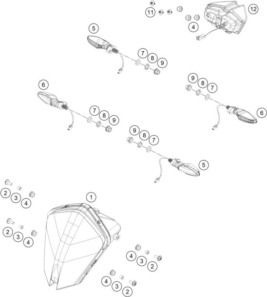 Náhled schématu LIGHTING SYSTEM