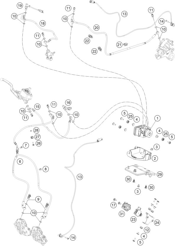 Náhled schématu ABS