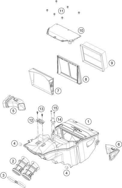 Náhled schématu AIR FILTER