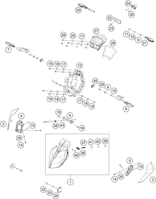 Náhled schématu LIGHTING SYSTEM