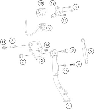 Náhled schématu SIDE / CENTER STAND