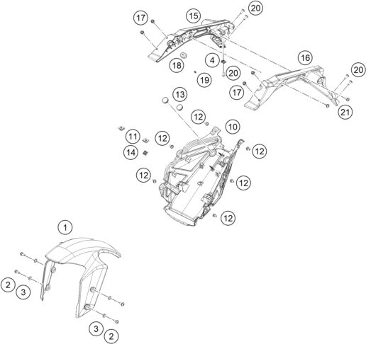 Náhled schématu MASK, FENDERS