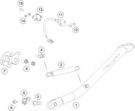 Náhled schématu SIDE / CENTER STAND