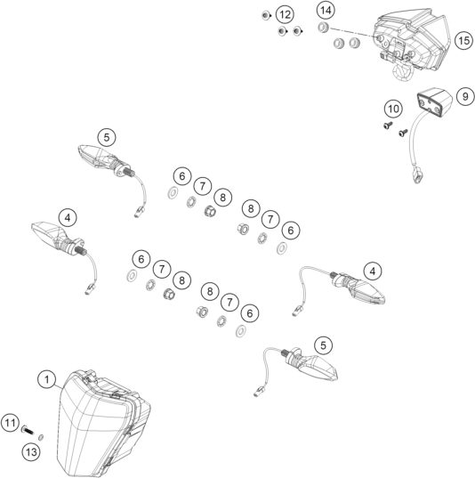 Náhled schématu LIGHTING SYSTEM