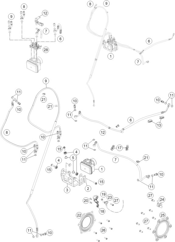 Náhled schématu ABS