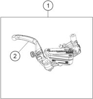 Náhled schématu FRONT BRAKE CONTROL