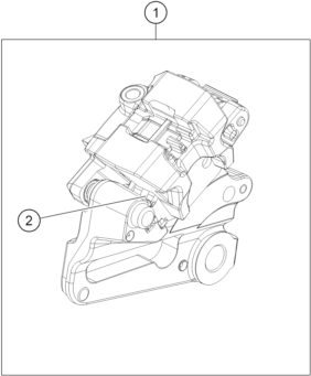 Náhled schématu REAR BRAKE CALIPER