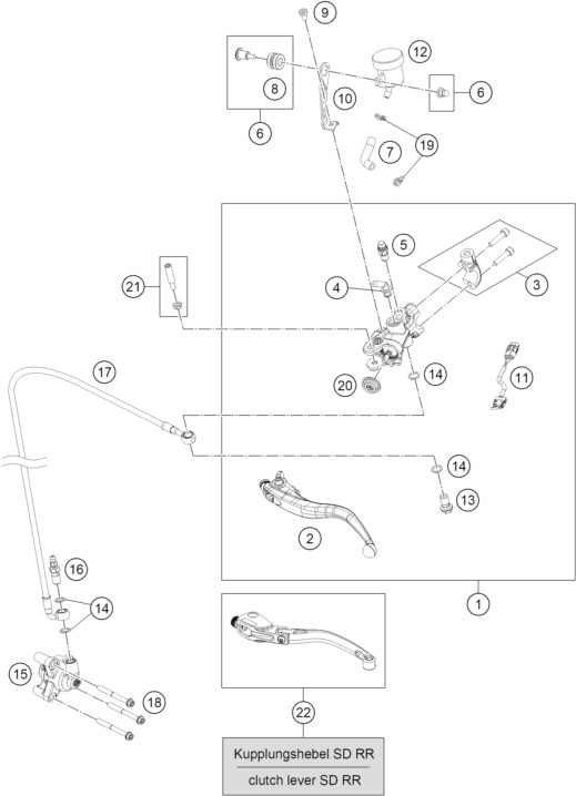 Náhled schématu CLUTCH CONTROL