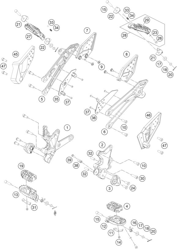 Náhled schématu FOOTPEGS