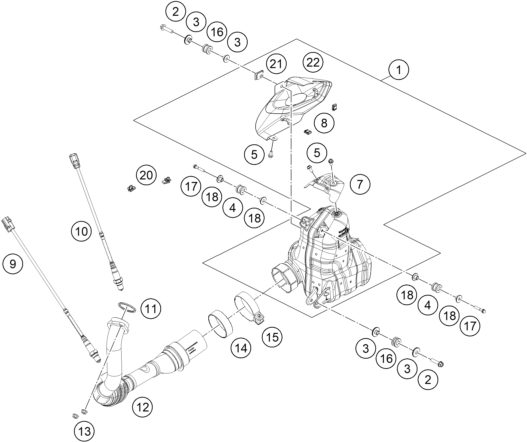 Náhled schématu EXHAUST SYSTEM
