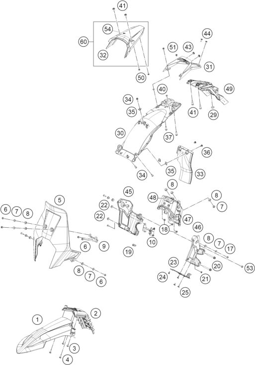 Náhled schématu MASK, FENDERS