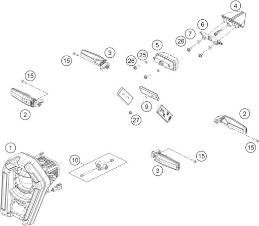 Náhled schématu LIGHTING SYSTEM