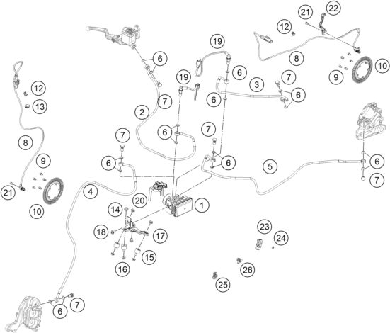 Náhled schématu ABS