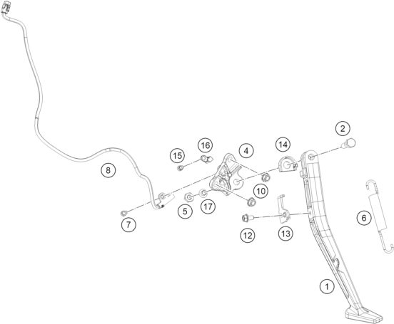 Náhled schématu SIDE / CENTER STAND