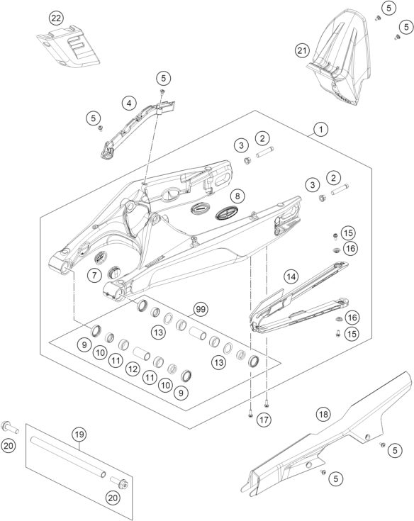 Náhled schématu SWING ARM