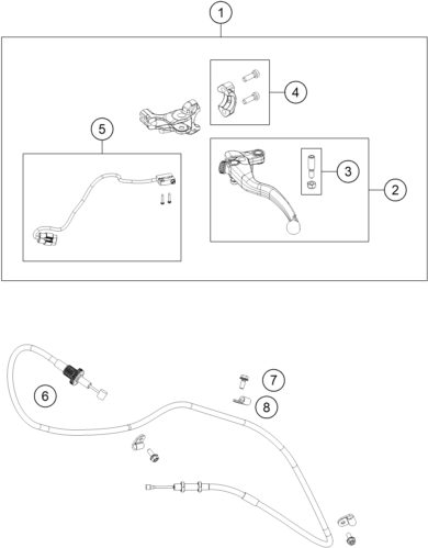 Náhled schématu CLUTCH CONTROL