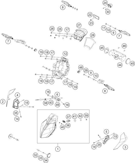 Náhled schématu LIGHTING SYSTEM