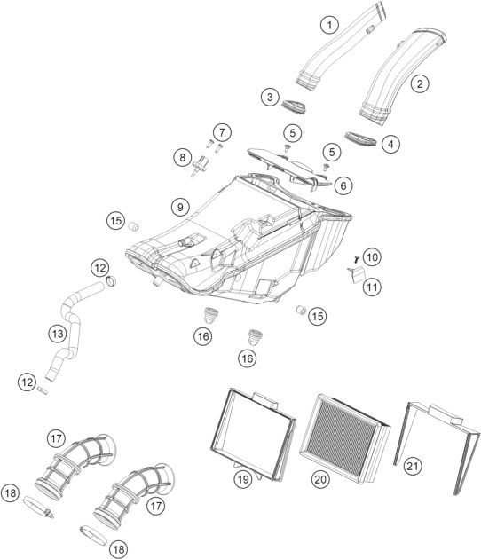 Náhled schématu AIR FILTER