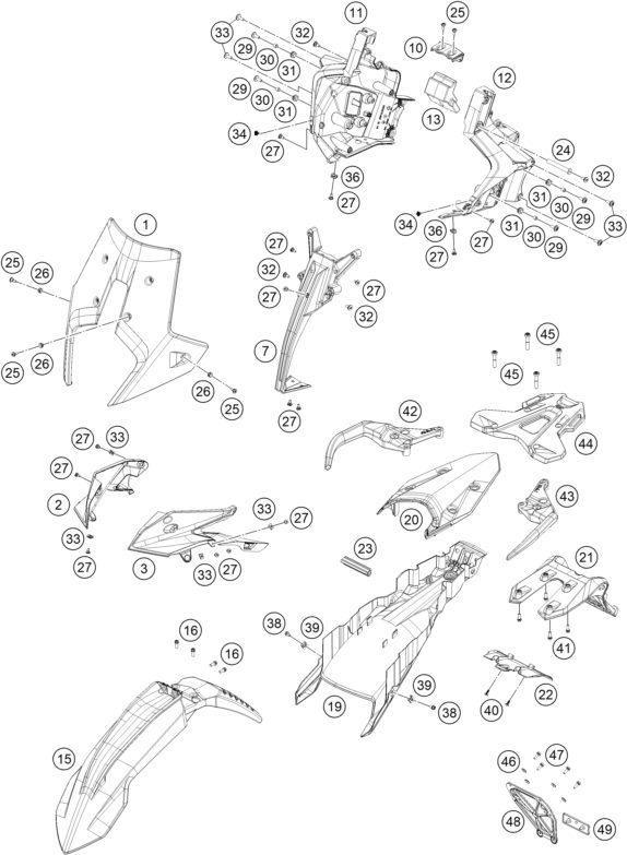 Náhled schématu MASK, FENDERS