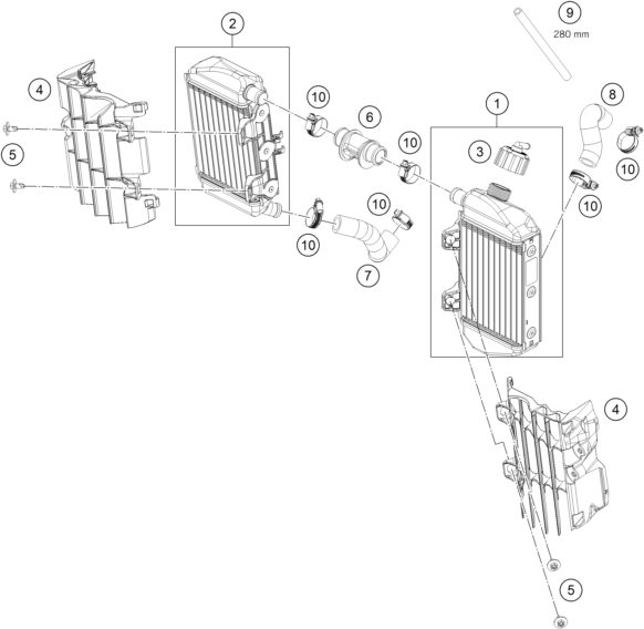 Náhled schématu COOLING SYSTEM
